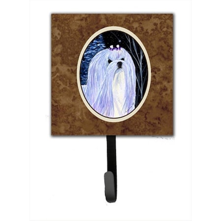 Jensendistributionservices Starry Night Maltese Leash Holder Or Key Hook MI1713110